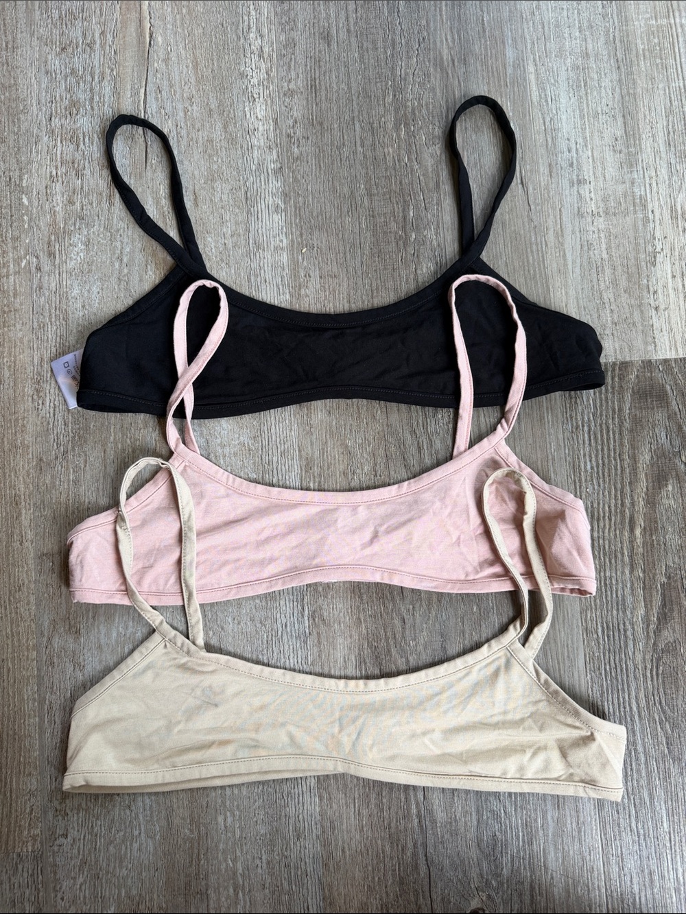 Alfie | 3 pairs bamboo bralettes